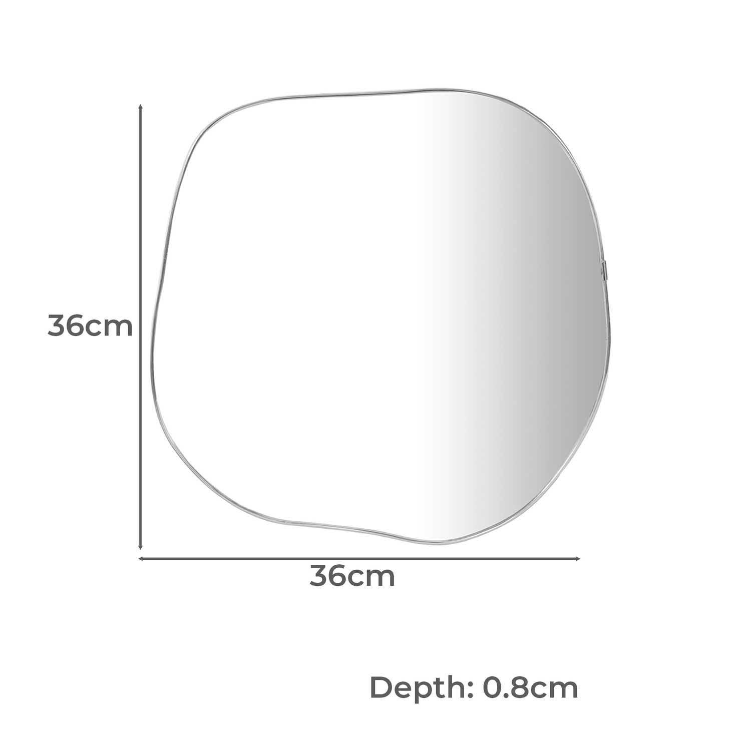 3 Piece Aloisa Wall Mirror Set