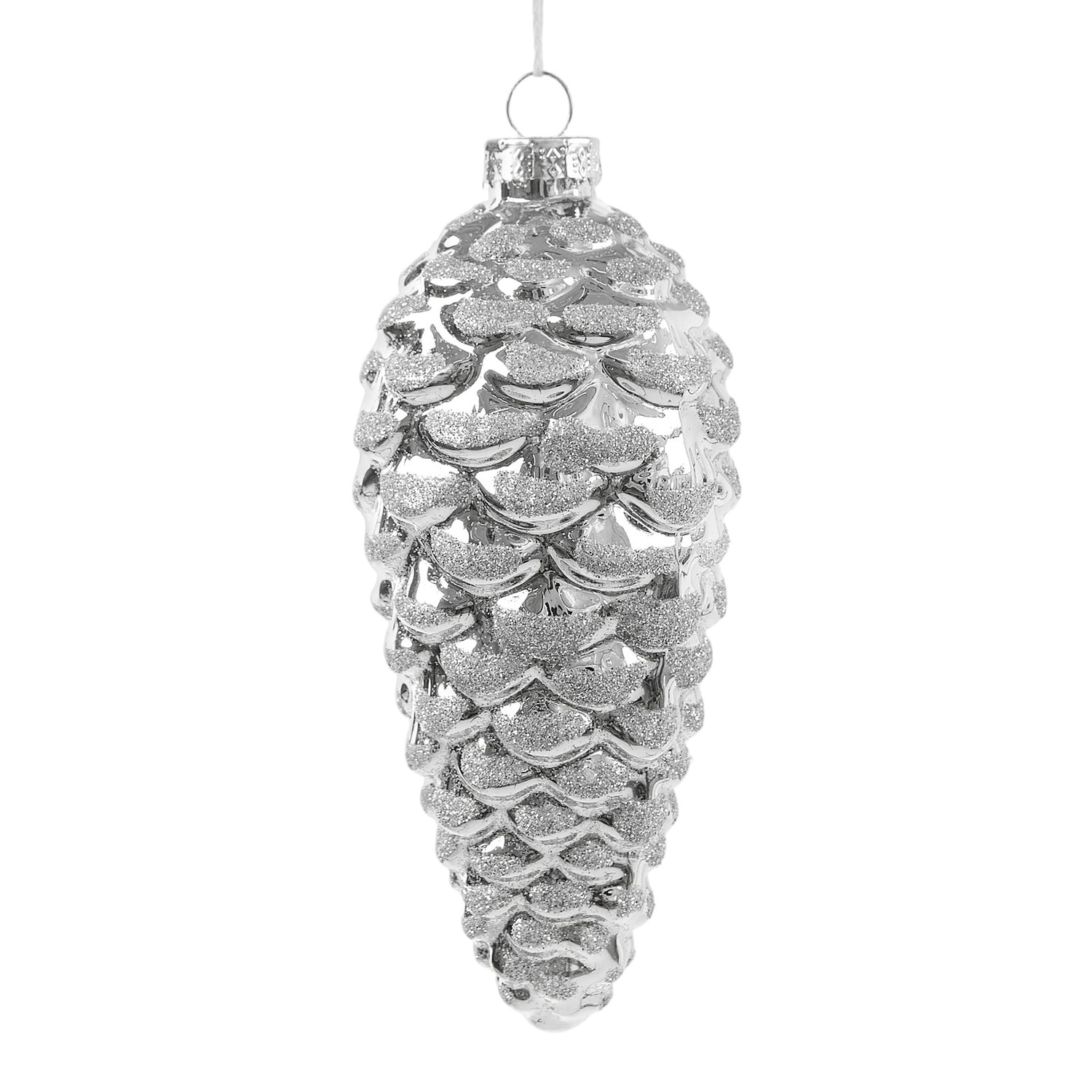 Gold Dasher Pinecone Christmas Baubles