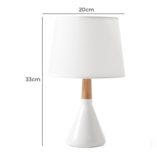 Maddison Rubberwood Table Lamp