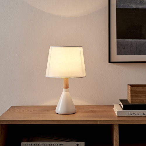 Maddison Rubberwood Table Lamp