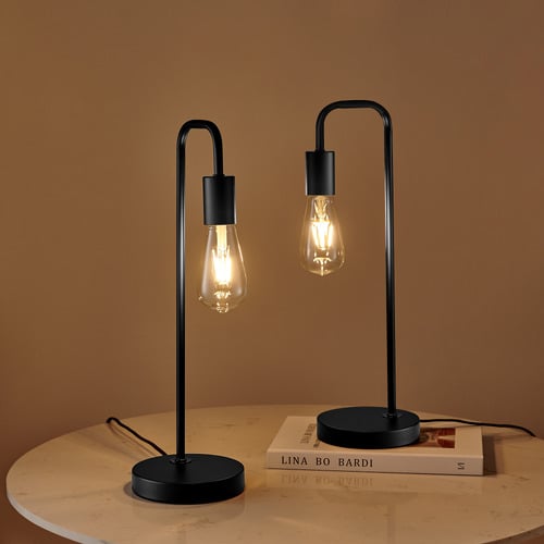 48cm Kara Iron Table Lamps