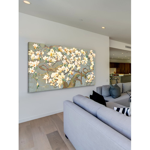 Magnolia-Branches-IV-Canvas-Wall-Art