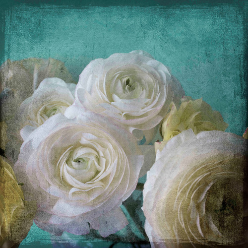 Yellow Ranunculus Canvas Wall Art