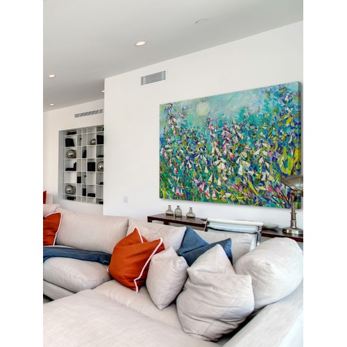 Joy in the Garden Canvas Wall Art