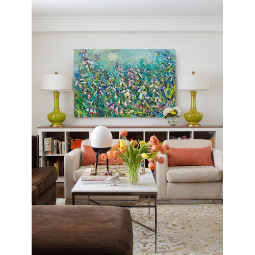 Joy in the Garden Canvas Wall Art