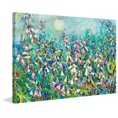 Joy in the Garden Canvas Wall Art