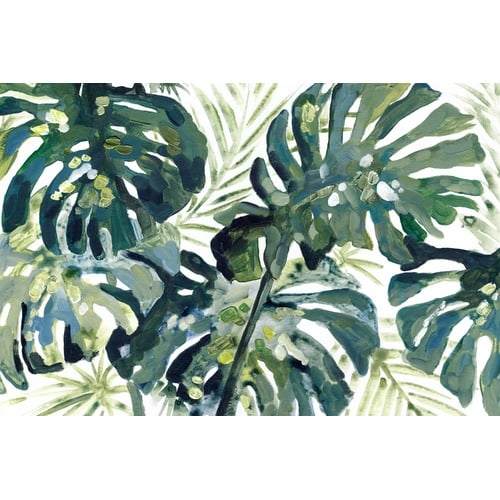 Green Leaf III Canvas Wall Art
