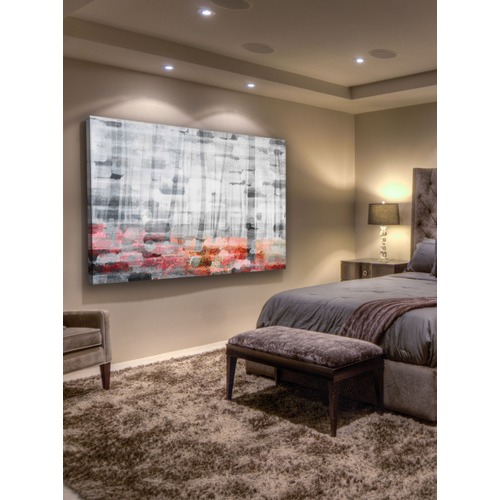 Red Forest Canvas Wall Art Temple & ster