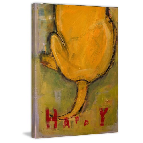 Happy Tails Art Print on Canvas