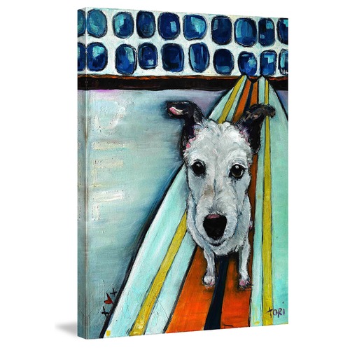 Dog-On-Surfboard-Art-Print-on-Canvas-MH-TORI-22-C