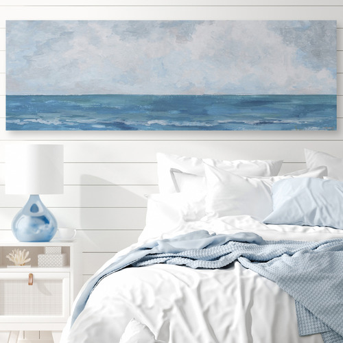 Unending Sea Stretched Canvas Wall Art