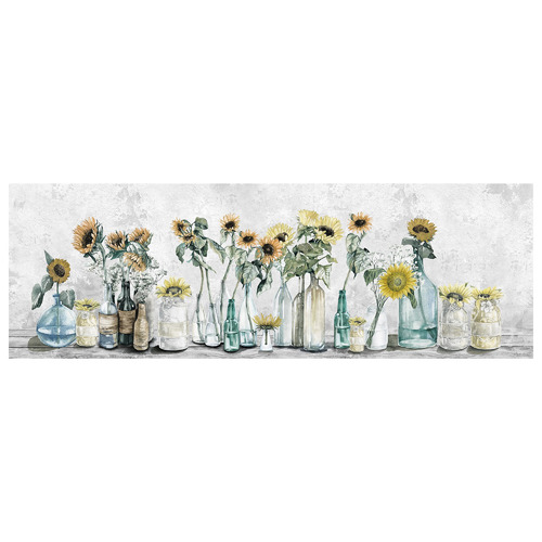 Sunflower Sets Stretched Canvas Wall Art