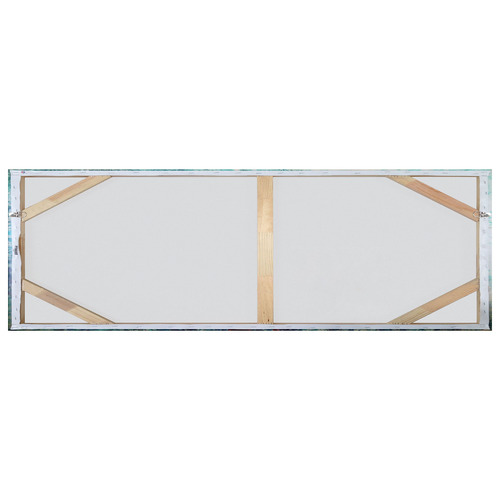 White and Yellow Flowers Stretched Canvas Wall Art