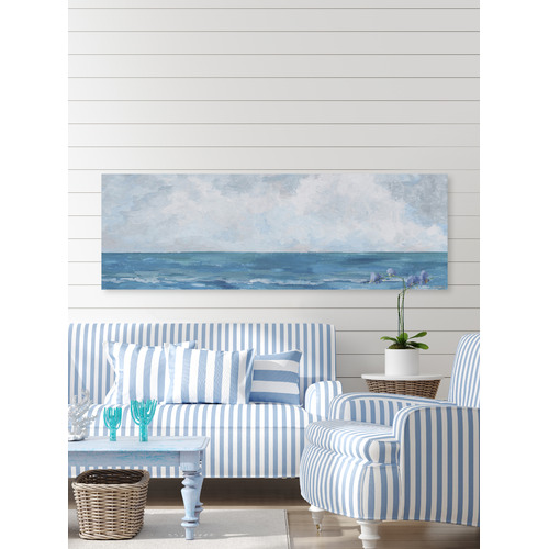 Unending Sea Stretched Canvas Wall Art