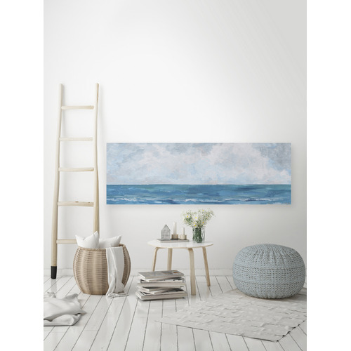 Unending Sea Stretched Canvas Wall Art