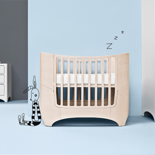 Leander Beech Wood Convertible Cot