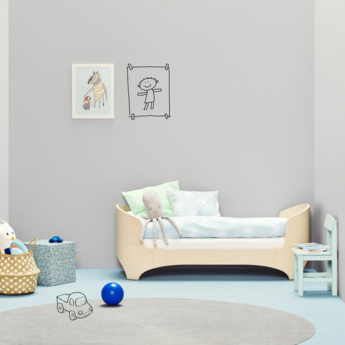 Leander Beech Wood Convertible Cot