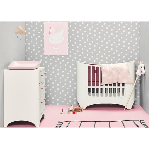 Leander Beech Wood Convertible Cot