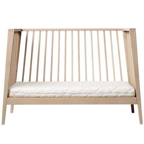 Natural Linea European Beech Wood Cot