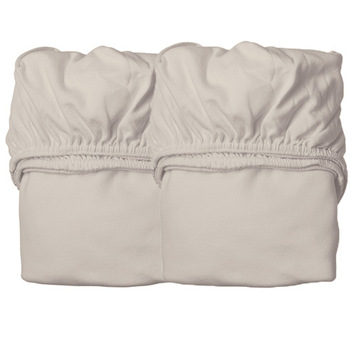 Leander Organic Cotton Cot Fitted Sheets (Set of 2)
