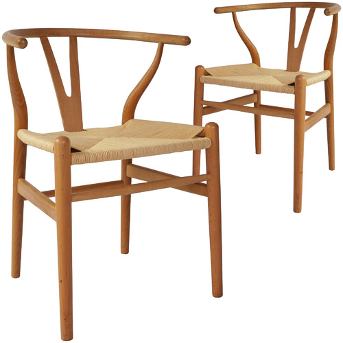 Oggetti Wishbone Wooden Dining Chairs & Reviews Temple & ster