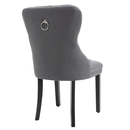 CoraHomeLiving Montreal Upholstered Dining Chairs Temple & ster