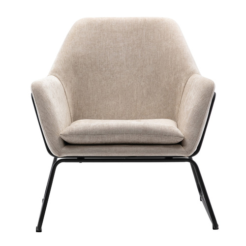 Beige Conley Upholstered Arm Chair