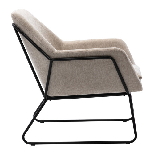 Beige Conley Upholstered Arm Chair
