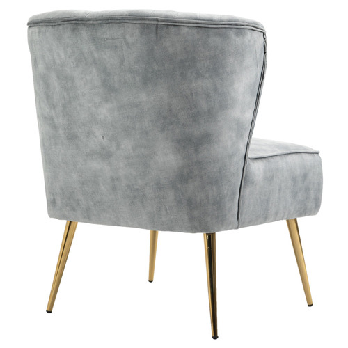 Amandeep Velvet Armchair