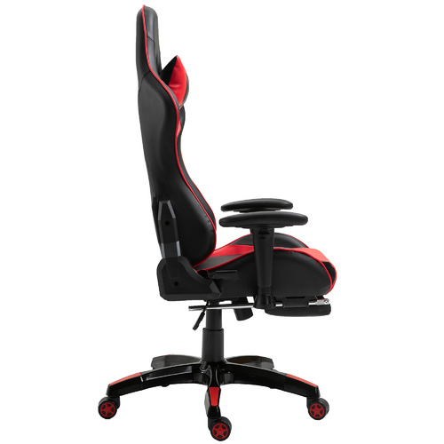 Oggetti Lambert Faux Leather Gaming Chair with Footrest