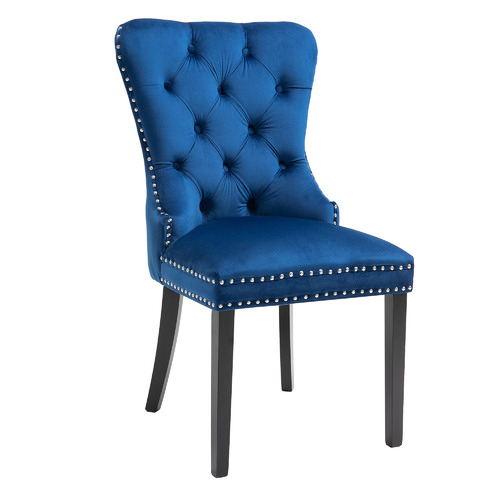 Hemsworth Nailhead Velvet Dining Chairs