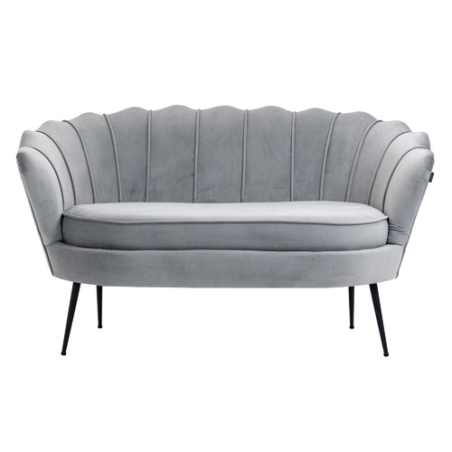 CoraHomeLiving Shell Back 2 Seater Sofa | Temple & Webster