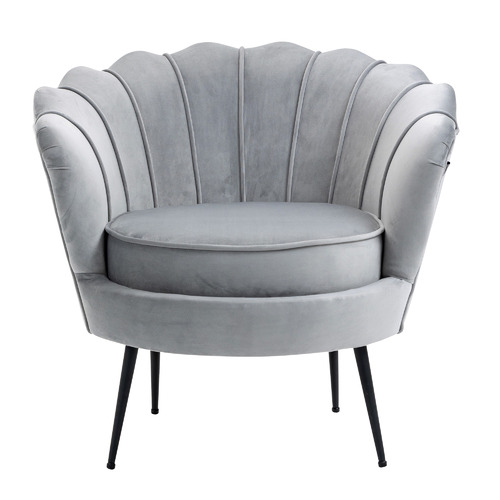 Corahomeliving Shell Back Accent Chair 