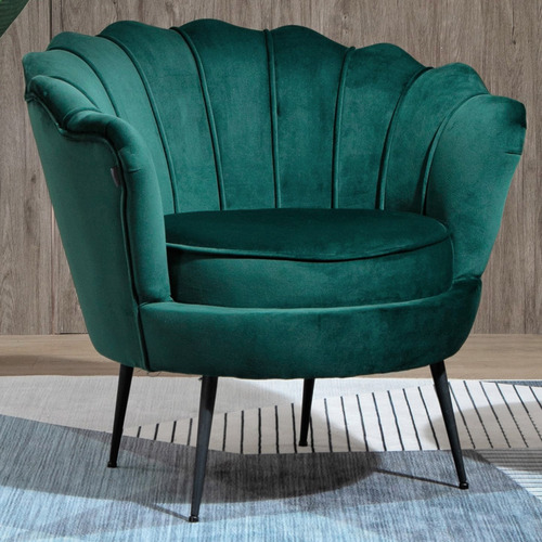 Oggetti Shell Back Accent Chair | Temple & Webster