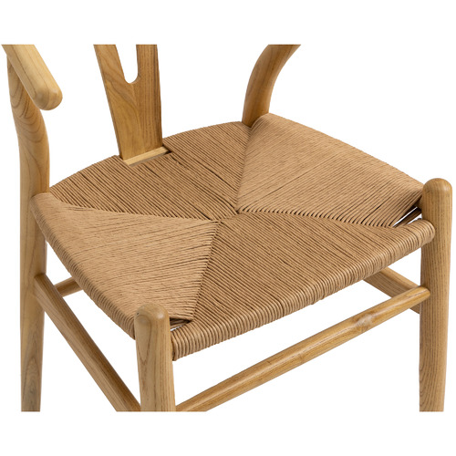 Oggetti Hans Wegner Replica Wishbone Wooden Dining Chairs Temple