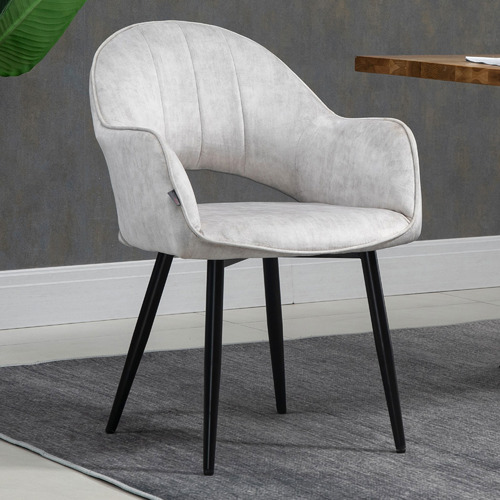 CoraHomeLiving Carmie Velvet Dining Chairs | Temple & Webster