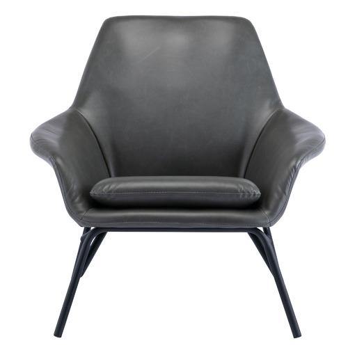 CoraHomeLiving Celena Faux Leather Armchair | Temple & Webster