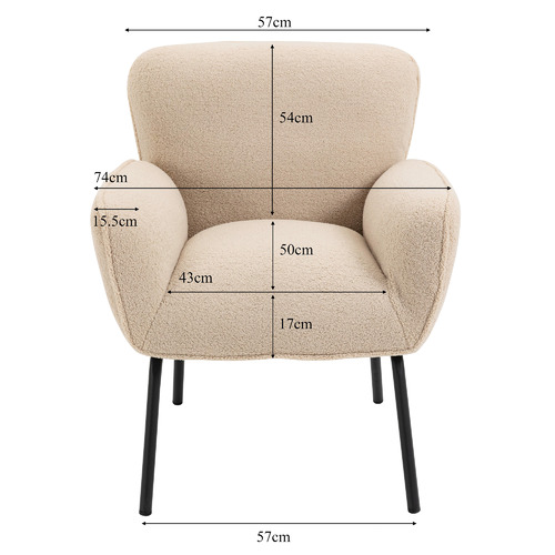 Kennard Boucle Armchair
