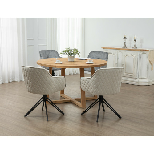 Brewster Pine Wood Dining Table
