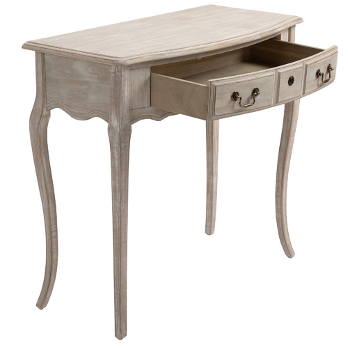 Louis XV Dresser / Desk in Wash White