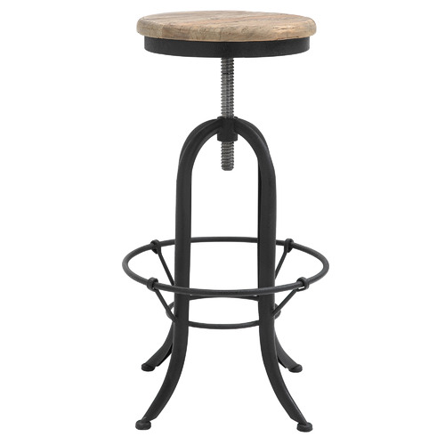 CoraHomeLiving Rico Adjustable Barstool Temple & ster