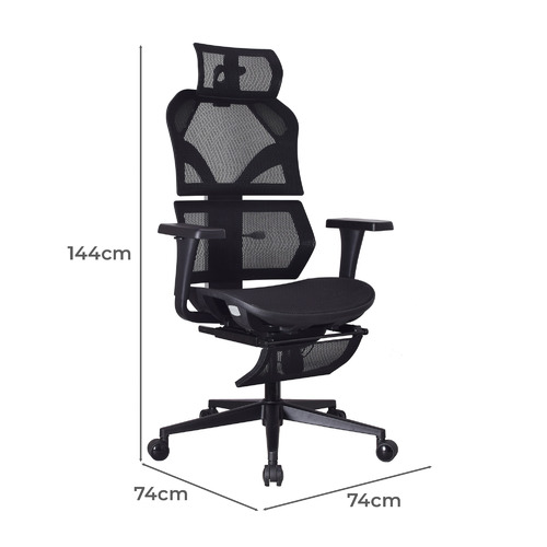 Tyrone Ergonomic Executive Office Chair Temple & ster