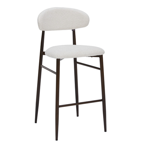 68.5cm Alexir Boucle Bar Stools