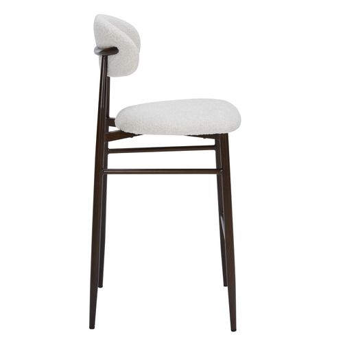 68.5cm Alexir Boucle Bar Stools