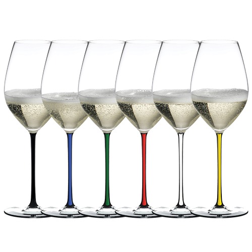 champagne crystal glasses set
