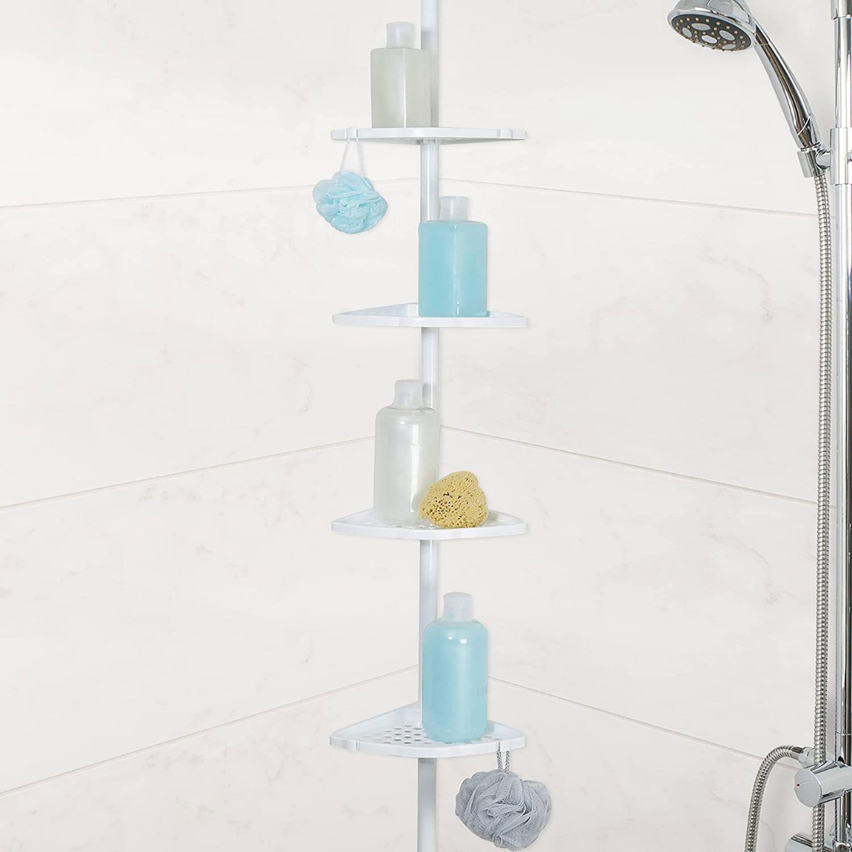 4 Tier Jervis Tension Shower Caddy