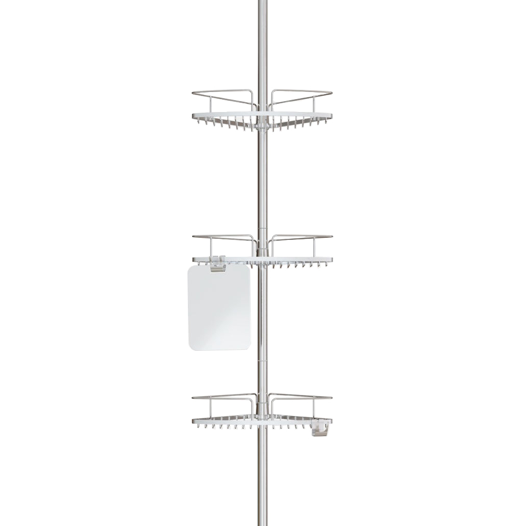 3 Tier Stephanie Tension Shower Pole Caddy