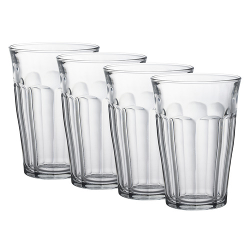Picardie Tempered Glass Highball Tumblers