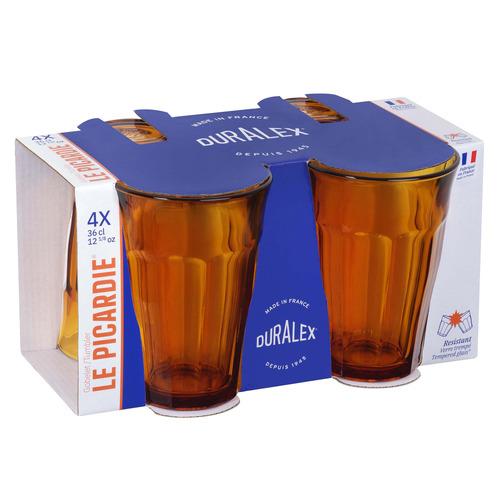 Picardie Tempered Glass Highball Tumblers