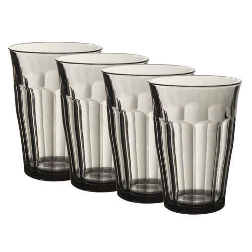 Picardie Tempered Glass Highball Tumblers